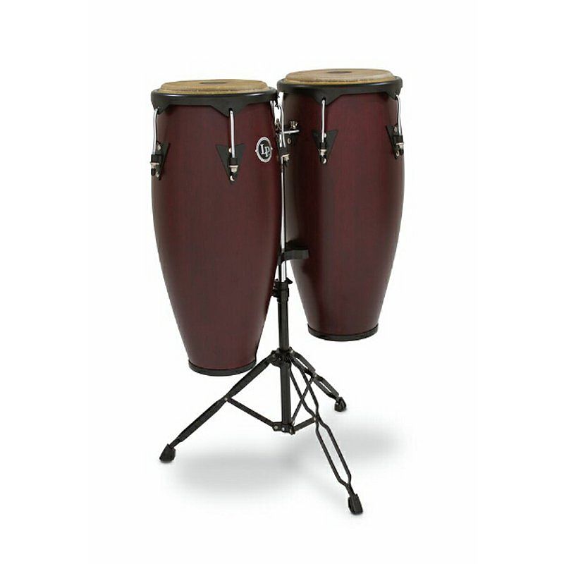 Foto van Latin percussion lp646ny-dw city series congaset darkwood