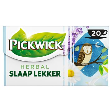 Foto van Pickwick slaap lekker kruiden thee 20 stuks bij jumbo