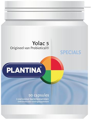 Foto van Plantina specials yolac 5 capsules