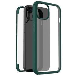 Foto van Accezz full protective cover voor apple iphone 13 mini telefoonhoesje groen