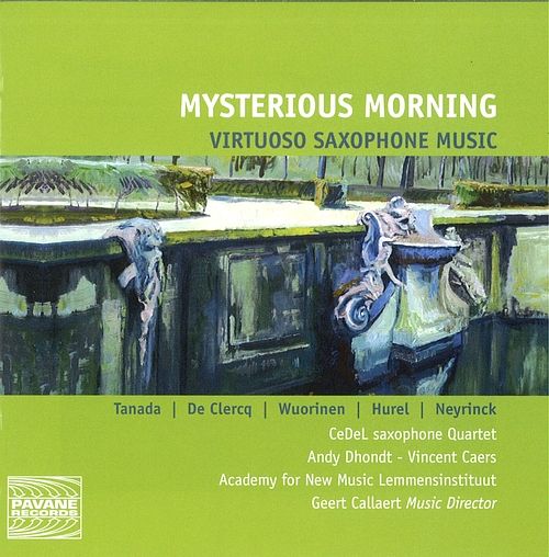 Foto van Morning virtuoso saxophone music - cd (5410939753925)