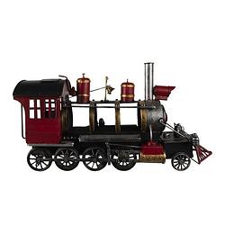 Foto van Clayre & eef rode model locomotief 42*13*23 cm 6y4615