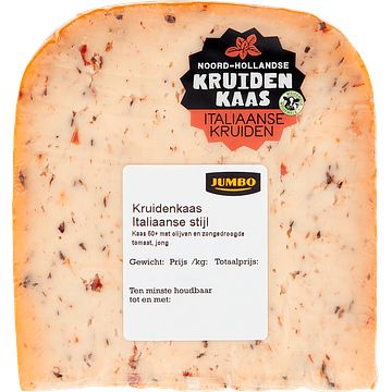 Foto van Jumbo kruidenkaas italiaanse stijl 50+ ca. 250g