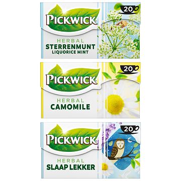 Foto van Pickwick kruiden thee mix 3x 20 stuks bij jumbo