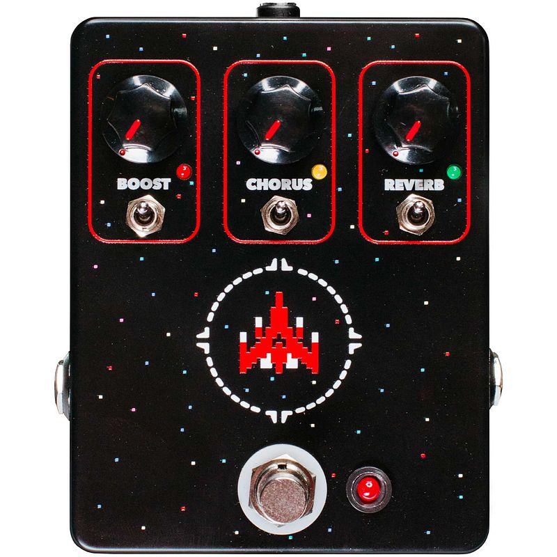 Foto van Jhs pedals space commander chorus reverb boost effectpedaal