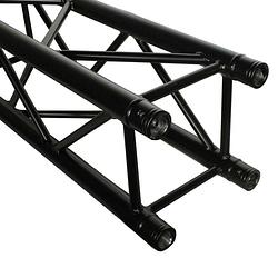 Foto van Duratruss dt 34/2-150 mat zwart vierkant truss van hoge kwaliteit