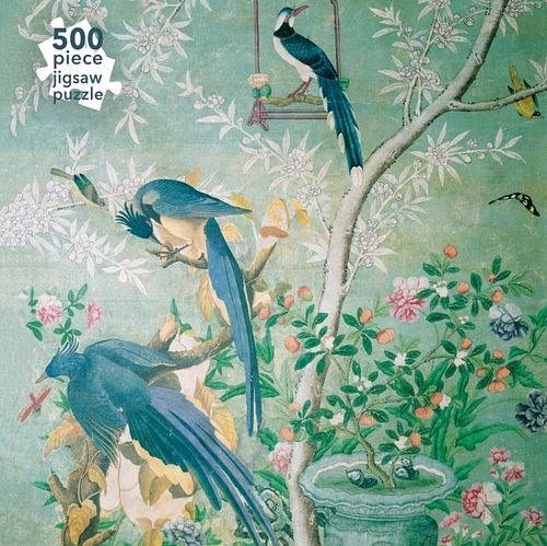 Foto van Adult jigsaw puzzle john james audubon: magpie jays (500 pieces) - puzzel;puzzel (9781839649004)