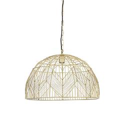 Foto van Light & living - hanglamp kalibo - 55x55x39 - goud