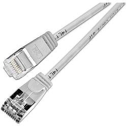 Foto van Slim wirewin pkw-light-stp-k6 3.0 rj45 netwerkkabel, patchkabel cat 6 u/ftp 3.00 m grijs 1 stuk(s)