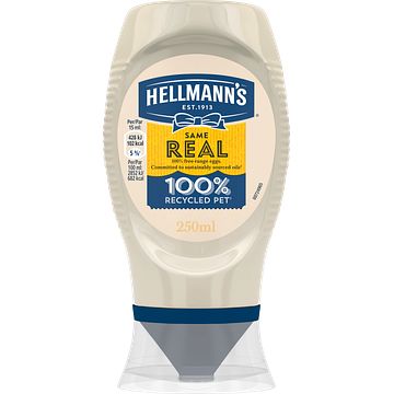 Foto van Hellmann's mayonaise real 250ml bij jumbo