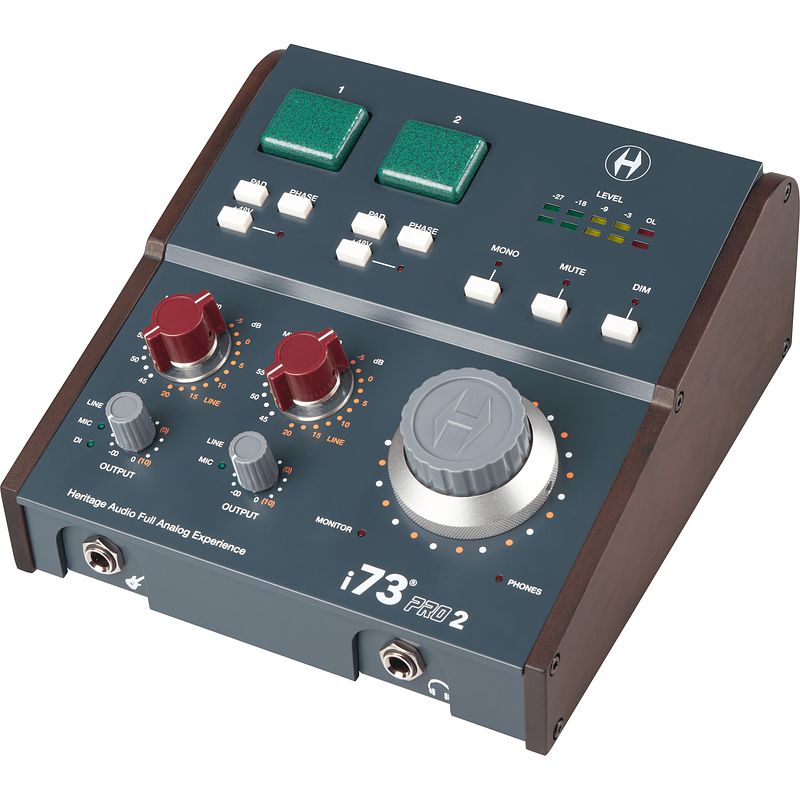 Foto van Heritage audio i73 pro 2 usb-c audio interface