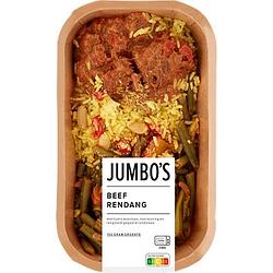 Foto van Jumbo verse maaltijd beef rendang 450g