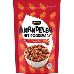 Foto van Jumbo gezouten amandelen met rooksmaak 150g