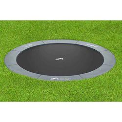 Foto van Akrobat orbit flat to the ground trampoline - 305 cm - antraciet