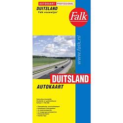 Foto van Duitsland 1 : 750.000 - falkplan autokaart