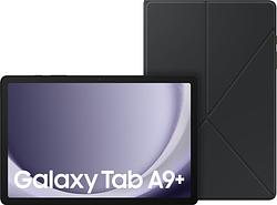 Foto van Samsung galaxy tab a9 plus 11 inch 128gb wifi grijs + book case zwart