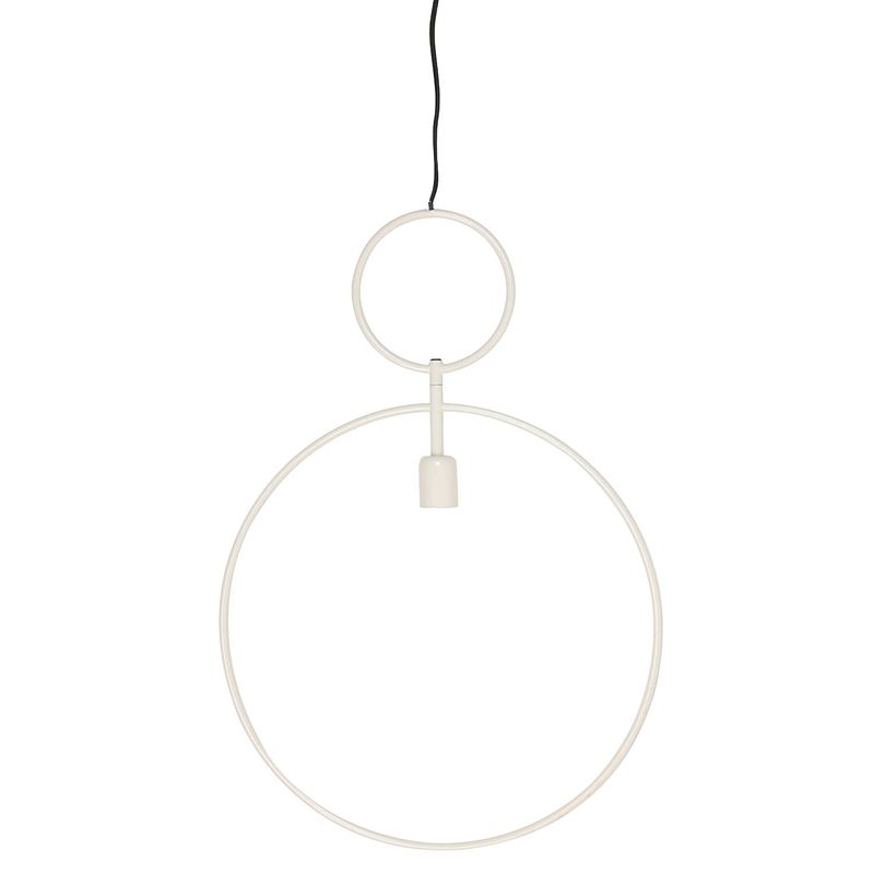 Foto van Light & living - hanglamp dorina - 50x4x70 - grijs