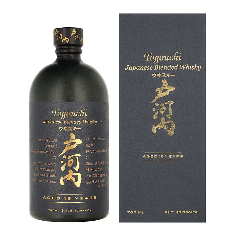 Foto van Togouchi 15 years 70cl whisky + giftbox