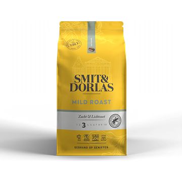 Foto van Smit & dorlas koffiebonen mild roast 500g bij jumbo