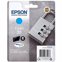 Foto van Epson cartridge 35 durabrite ultra ink (cyaan)