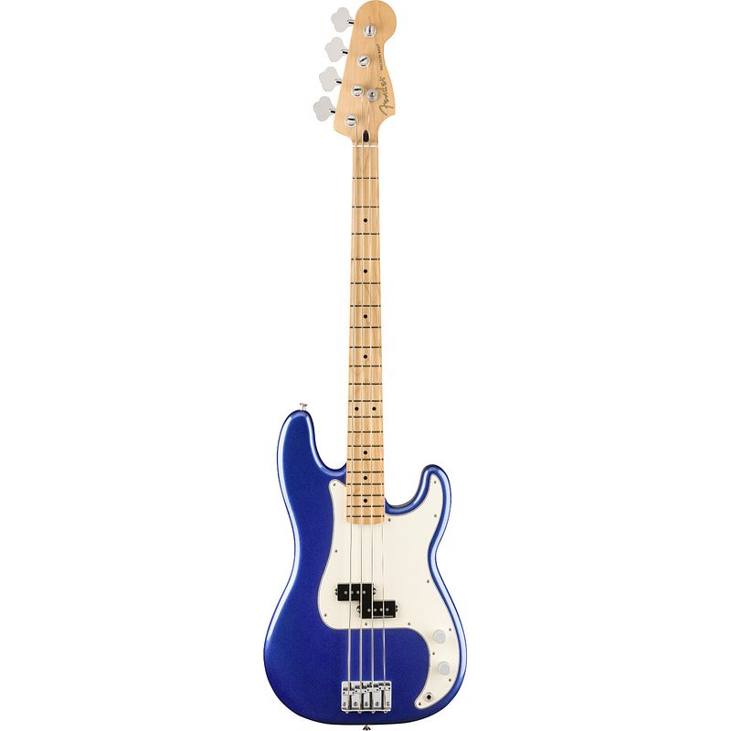 Foto van Fender player precision bass mn daytona blue elektrische basgitaar