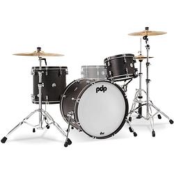 Foto van Pdp drums pdcc2213ee concept classic ebony stain 3d. rock shellset