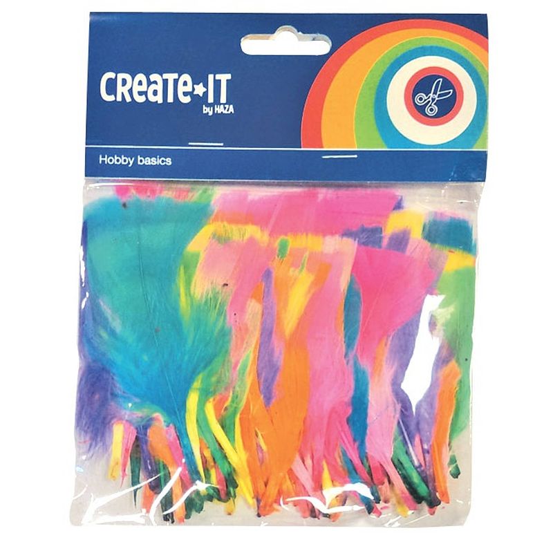 Foto van Haza original knutselset create it - pluimen 24 stuks