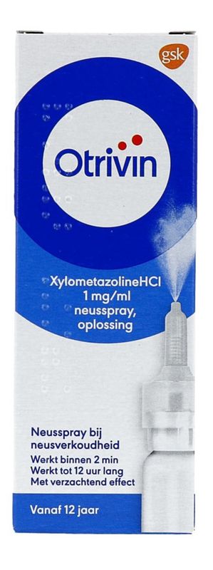 Foto van Otrivin neusspray 1 mg/ ml, 10ml bij jumbo