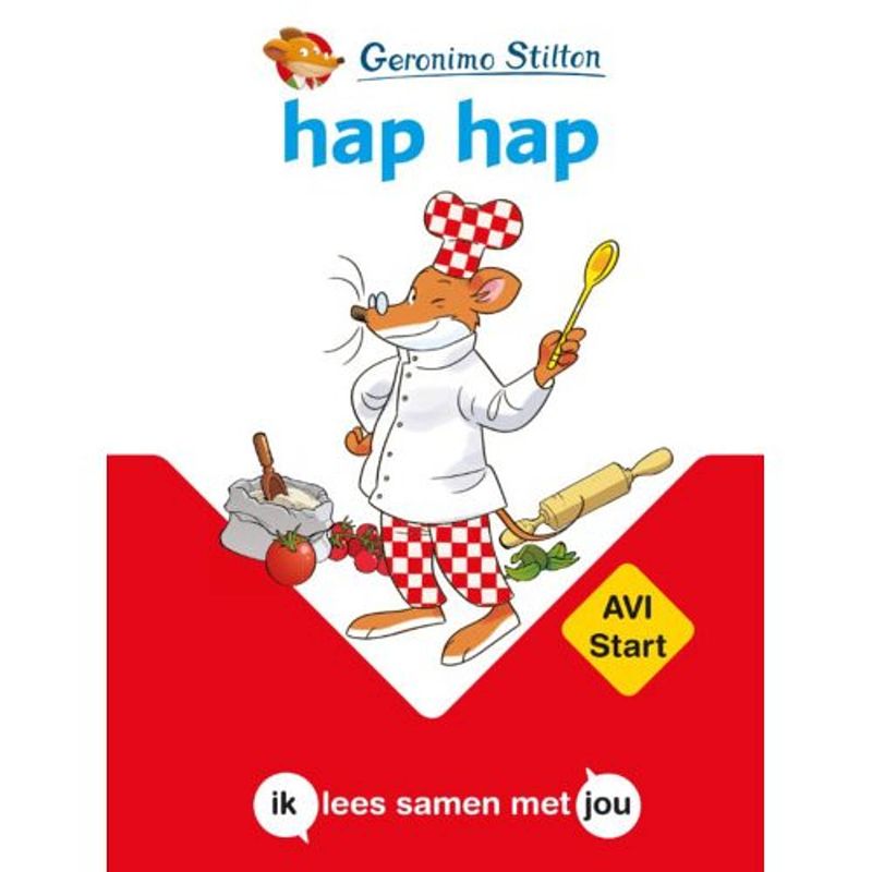 Foto van Hap hap - avi-boeken