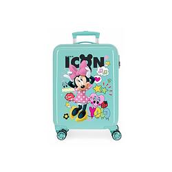 Foto van Minni mouse abs kinderkoffer 55 cm twister licht groen