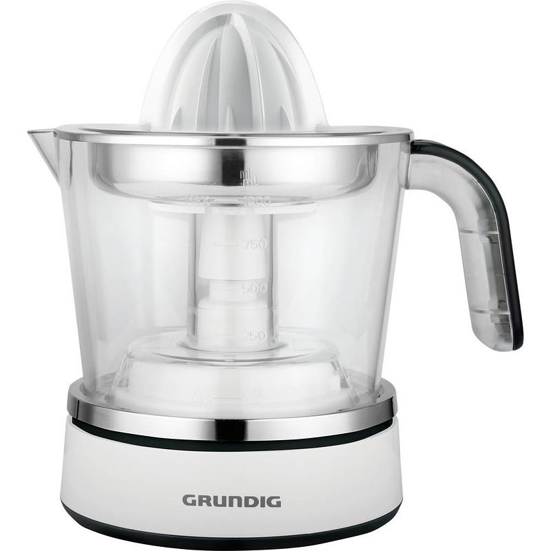 Foto van Grundig citruspers cj 6840 kabelgebonden wit, zilver