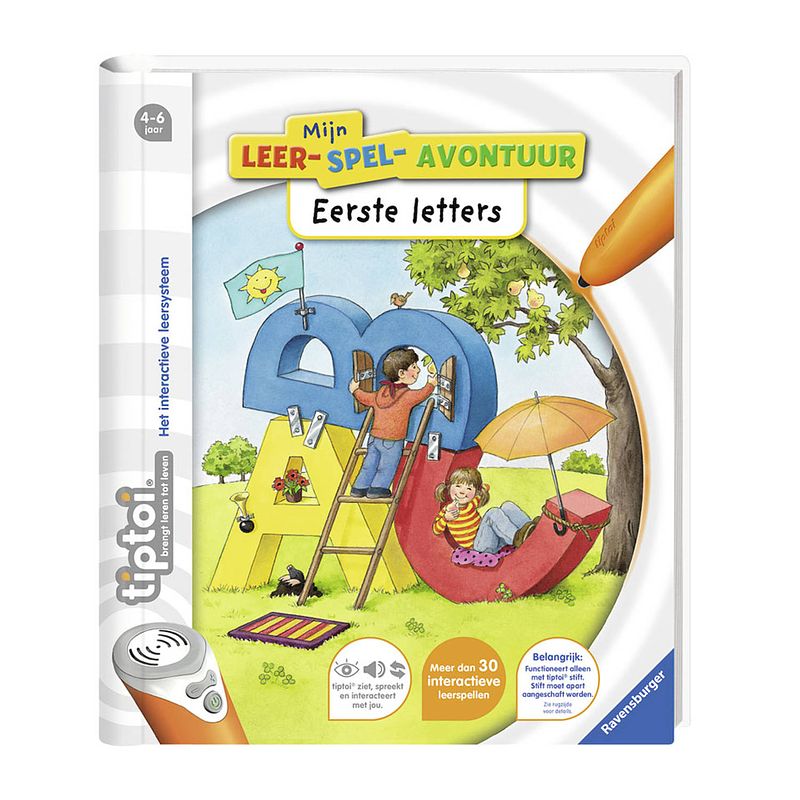 Foto van Ravensburger tiptoi boek: eerste letters