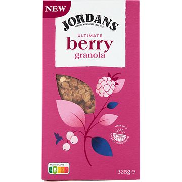 Foto van Jordans ultimate berry granola 325g bij jumbo