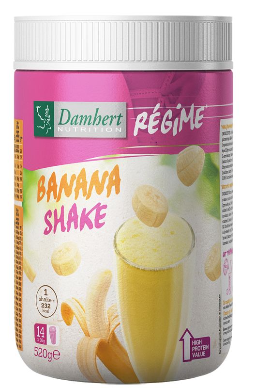 Foto van Damhert think slim maaltijdshake banaan