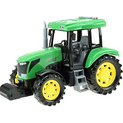 Foto van Toi-toys tractor frictie 31 cm groen