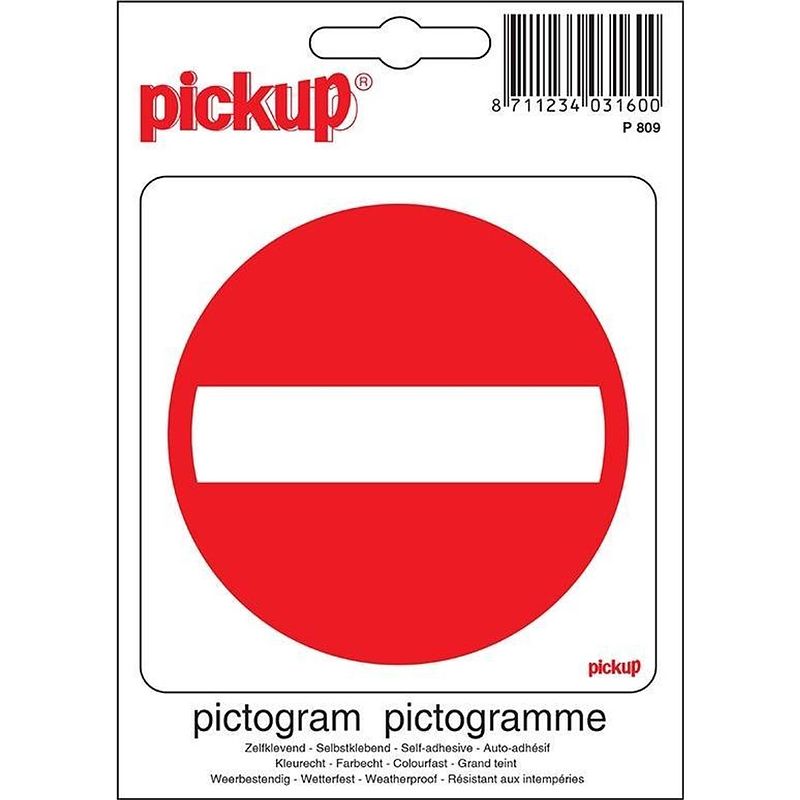 Foto van Pictogram 10 x 10 cm