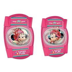 Foto van Disney beschermset minnie mouse 4-delig roze maat s
