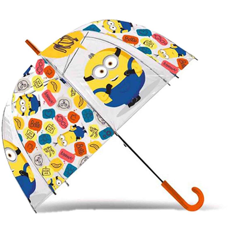 Foto van Disney paraplu disney minions junior polyester 45 cm geel