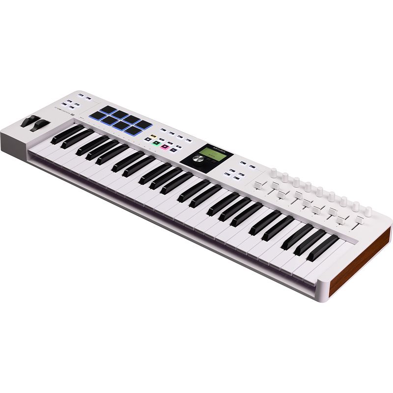 Foto van Arturia keylab essential 3 49 white usb/midi keyboard