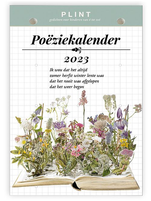 Foto van Poëziekalender - paperback (9789059309760)