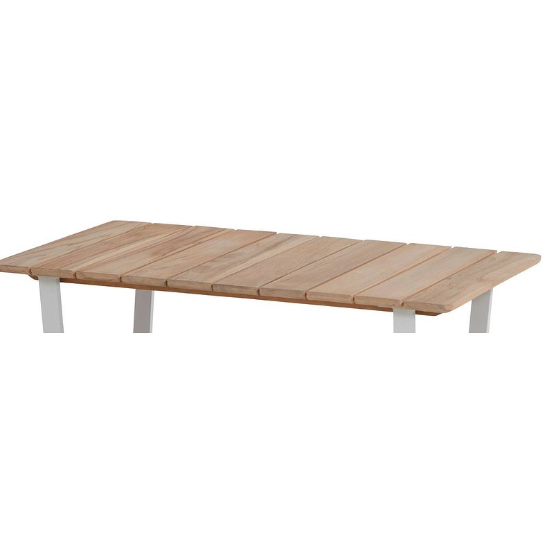 Foto van 4so - cricket coffeetable teak top 120 x 70 cm