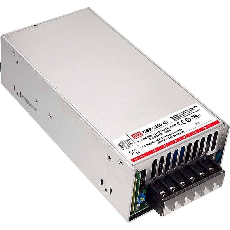 Foto van Mean well msp-1000-48 ac/dc inbouwnetvoeding gesloten 21 a 1008 w 56 v/dc