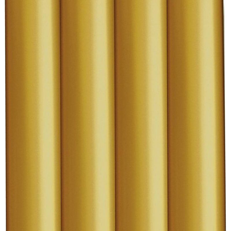 Foto van Glansfolie metallic goud - luxe cadeaupapier - inpakpapier - 200 x 70 cm - 5 rollen