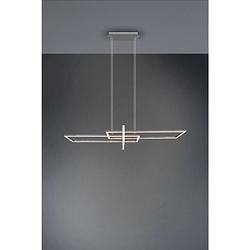Foto van Moderne hanglamp salinas - metaal - grijs