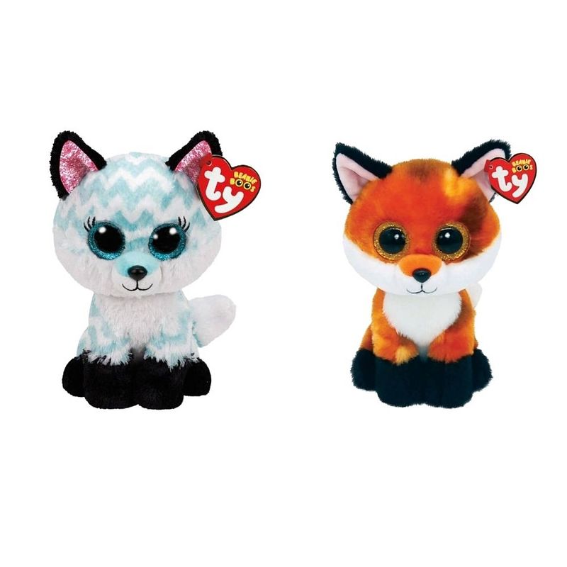 Foto van Ty - knuffel - beanie boo'ss - atlas fox & fox