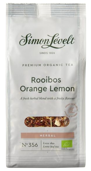 Foto van Simon levelt rooibos orange lemon losse thee