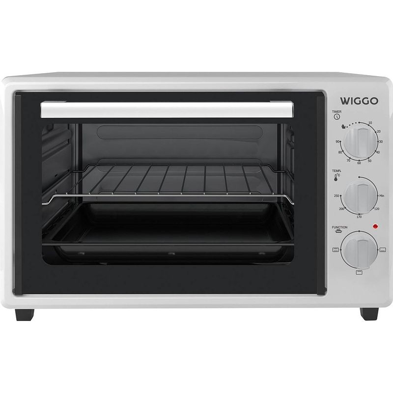 Foto van Wiggo wmo-e353(w) - vrijstaande oven - 35 liter - wit