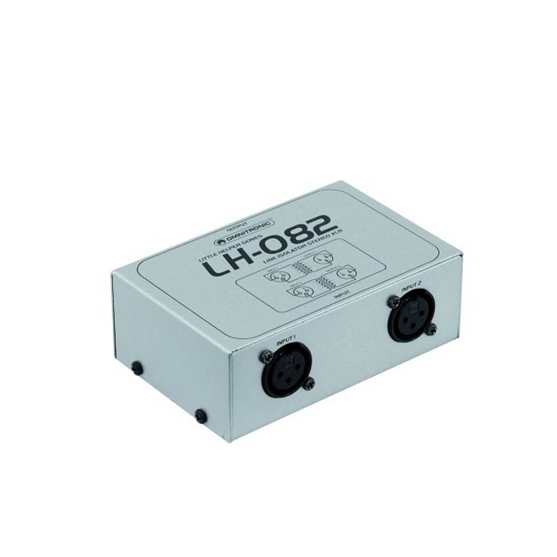 Foto van Omnitronic lh-082 stereo-line-isolator