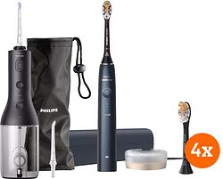 Foto van Philips sonicare prestige 9900 hx9992/12 + opzetborstels (4 stuks) + power floss