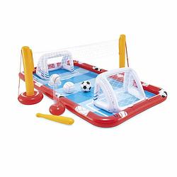 Foto van Opblaasbaar kinderzwembad intex sports games 470 l (325 x 267 x 102 cm)